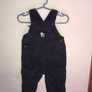 Little boy’s corduroy overalls